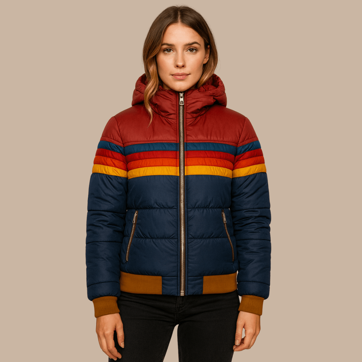 Katja - Wasserdichte Regenjacke - Marineblau