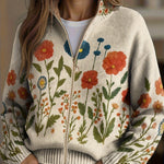 Leonie - Cardigan mit Wildblumen-Muster